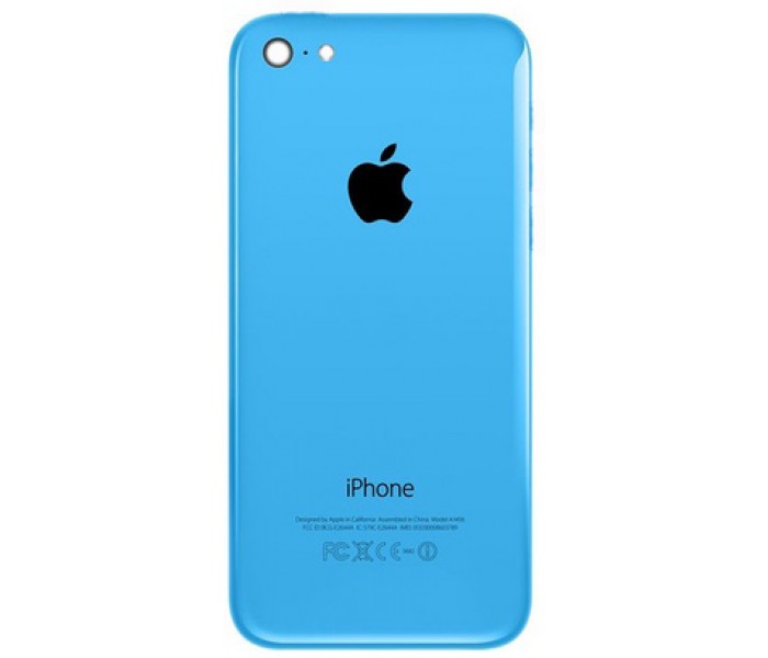 iphone 5c white front blue back